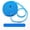 32.8ft(10m)blue, variant on Portable Clothesline for Outdoor & Home, 3 Pack Windproof Non-Slip Clothesline with Hooks, Anti-Bunching Grid Clothes Line, Knot Free Travel Clothesline for Camping, RV Trips, Backyard (16.4ft(5m))