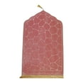 thumbnail image 3 of Prayer Rug Prayer Mat Irregular Area Rugs Worship Mat Thin Prayer Mat for Office pink, 3 of 9