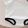 thumbnail image 5 of Farysays Baby Boy Outfit Stripe Print Short Sleeve Romper Jumpsuit, 5 of 5