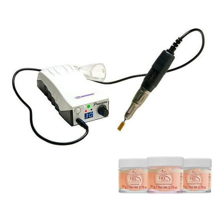 Medicool Pro Power 30K Precision Electric File with EZ Flow Acrylic Powder Bundle
