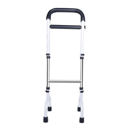 Yinleader Standing Handrail for Elderly Seniors Adults, Adjustable Height Walking Cane, Safety Handrail for Bed, Toilet & Walking - Supports 300lbs