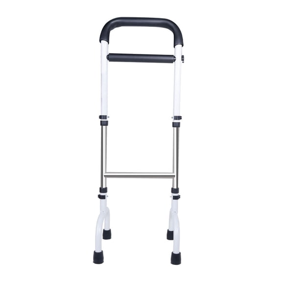 Yinleader Standing Handrail for Elderly Seniors Adults, Adjustable Height Walking Cane, Safety Handrail for Bed, Toilet & Walking - Supports 300lbs