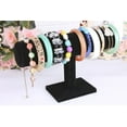 thumbnail image 4 of Rack Organizer Holder Velvet Jewelry Stand Display Bracelet Necklace Housekeeping & Organizers, 4 of 5