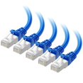 thumbnail image 1 of Cable Ethernet Matters Cat 6A de 10 Gbps, 3 pies, azul, paquete de 5, 1 of 9