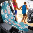 thumbnail image 3 of Garronmavis Front Car Seat Towel Cover, Waterproof Sweat Resistant Universal Non-Slip Fit for Post Gym Workout Running Beach Hiking, Fits Cars SUV Trucks Sedan Van Auto Interior Seat Protector, 3 of 8