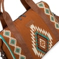 thumbnail image 6 of Wrangler Duffel Bag for Women Large Travel Weekender Bag Designer Tapestry Carry On Bags, Tapestry-Brown, 6 of 7