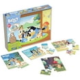 thumbnail image 5 of Bluey, 5 Wood Puzzles Jigsaw Bundle with Tray, for Kids Ages 3 and up, 5 of 7