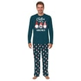 thumbnail image 3 of Chilling With My Gnomies Matching Christmas Pajamas With Dog, Two-Piece Pajamas With Plus Size, Size NB - Men 6XL, 3 of 7