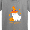 thumbnail image 4 of Inktastic Happy Llamaween Youth T-Shirt, 4 of 5