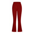 thumbnail image 5 of Women'S High Waisted Stretchy Pants Boot Cut Work Slim Fit Suit Pants Trousers Dressy Casual Business Work Slacks, 5 of 5