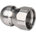 thumbnail image 3 of Stainless Steel Fixed Sewer Jet Nozzle, Button Nose 3/8 Inch Female 4.0 Orifice, 4000 PSI, 3 of 5