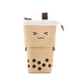 thumbnail image 2 of Convenient Pen Case Decorative Canvas Cartoon Shape Folding Stationery Organizer Box for Home, 2 of 8