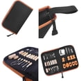thumbnail image 2 of Tignapoo Professional Pumpkin Carving Kit for Kids - Stainless Steel Tools for 3D Pumpkin Design, Includes Scoop, Saws, Punches, Engraving Pen & Nylon Case, 2 of 6