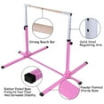 thumbnail image 4 of Goplus Adjustable Steel Horizontal Training Bar Gymnastics Junior Home Practice, 4 of 10
