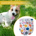 thumbnail image 2 of Pet Sanitary Pants Comfortable Leak-Proof High Absorbency Fastener Tape Printed Pattern Dog Diaper Wraps, 2 of 6