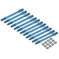 thumbnail image 1 of Ejes de Dardos de Aluminio Uxcell, Accesorios de Reemplazo para Varillas de Dardos 2BA con Anillos de Goma para Punta de Acero Azul Cielo 45mm, 1 of 5