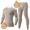 thumbnail image 2 of Fengactive Mens Fleece Lined Long Johns Thermal Underwear Set Warm Base Layer Cold Weather Top Bottom, 2 of 9