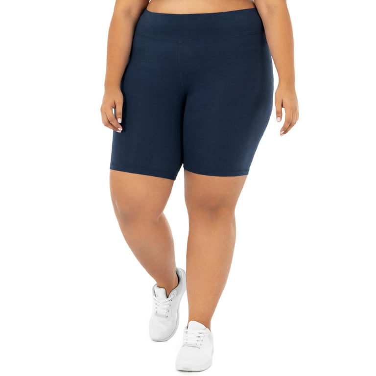Walmart plus size athletic shorts sale