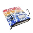 thumbnail image 3 of HELLHERO Colorful Pattern Design Bible Case Bag Carrying Book Case Washable Book Carrying Case Handle with Book Cover Carrying Case 11.4 Inch X 8.66 Inch, 3 of 8