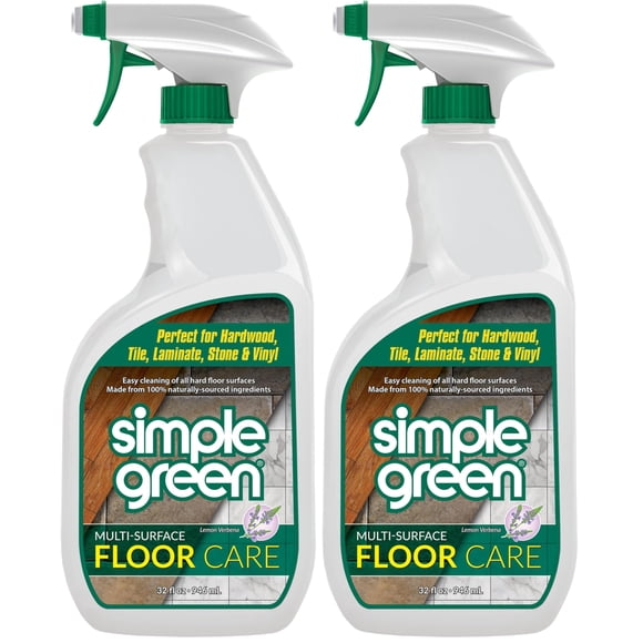 Limpiador de suelos Simple Green, multisuperficie, 946 ml (paquete de 2)