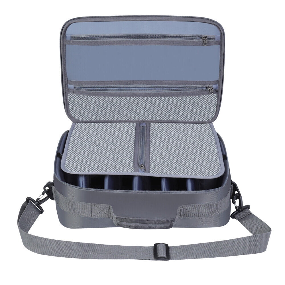 Kylebooker Leaf Fishing Reel case,Tackle Storage Excellent for All Type Fishing Reels,Adjustable,Blue