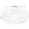 thumbnail image 5 of Vintage Raw Wood Charger Round Display Tray, 5 of 7