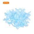 thumbnail image 3 of Unique Bargains 50Pcs Mini Ribbon Bow 1.8 inch Mini Fabric Satin Ribbon Flower Bows Light Blue, 3 of 7