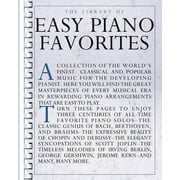 Library of Series The Library of Easy Piano Favorites, (Spiral-Bound)