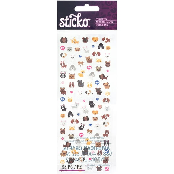 Sticko Tiny Stickers-Dog