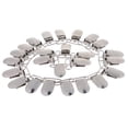 thumbnail image 3 of 25 Piezas de Metal Macarena Insertar Chupete Clips de Suspensión de plata Lazo 20mm, 3 of 7