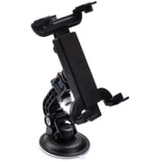 Multi-Angle Rotating Car Mount Tablet Holder Windshield J6Z Compatible With Amazon Kindle Fire HDX 8.9 HD 8.9 7 6, Kids Edition, DX, 8 10 - iPad Pro 9.7 Mini 4 10.5 3 Air 2