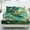 Capybara Lotus Leaf Wooden Boat Green, variant on SEANATIVE Twin Size 3 Piece Bed Sheet Set with 1 Fitted Sheet and 2 Pillowcases, Soft Comfortable Stretch Bed Covers Mattress Protector for Bedroom Decor, Cardinal Bird Retro Floral