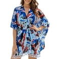 thumbnail image 1 of As Rose Rich Kimonos para Mujer, Cárdigan Tipo Kimono para Cubrirse el Verano, Tallas Grandes, 1 of 8