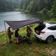 thumbnail image 5 of SUV Car Top Sunshade Tent Black Coated Tarp Outdoor Camping Tent 280X380cm, 5 of 6
