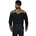 thumbnail image 2 of Scully P-634-GLD-XXL Mens Western Shirt - Gold, XXL, 2 of 3