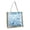 Blue with Zipper, variant on EHJRE Womens Tote Bag Elegant Shopping Bag Satchel Large Capacity Lightweight Underarm Blue with Zipper