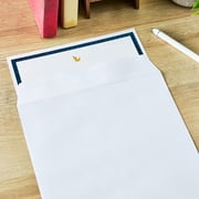 Pen+Gear Peel and Stick Catalog Envelopes, White, 9 in x 12 in, 25 Count