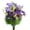 Purple, variant on Happy Date 2 Bundles 56 Heads Artificial Silk Flowers Outdoor Faux Fake Wildflowers Multicolor Bouquet for Home Indoor Porch Window Wedding Table Centerpieces