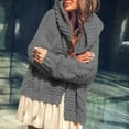 thumbnail image 2 of Vedolay Womens Cardigan Sweaters Long Sleeve Button Down Knit Sweaters Coat Outwear Dark Gray,S, 2 of 5