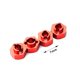thumbnail image 5 of Montaje hexagonal de rueda Tholdsy 1/24 para coche Axial SCX24 accesorios RC piezas de repuesto Rojo, 5 of 6