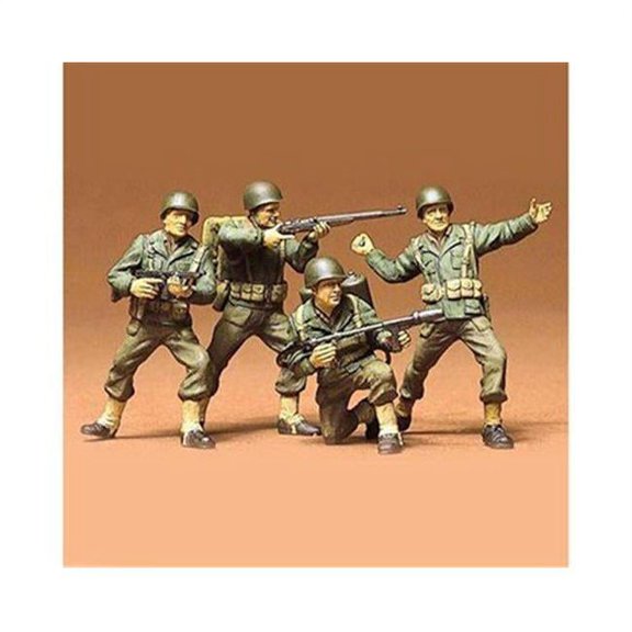 Tamiya TAM35013 1-35 US Army Infantry Plastic Model Kit - CA113