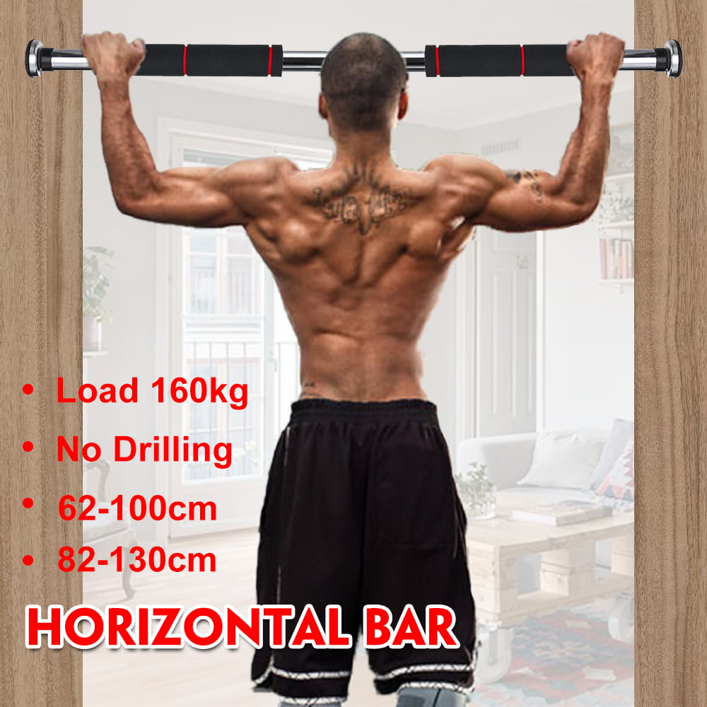 Details about   Steel Door Workout Chin Pull Up Horizontal Bars Training Gym  Sport Too 