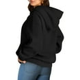 thumbnail image 5 of Shine Up Hoodies for Women Fleece Hooded Sweatshirts Oversized Pullover Long Sleeve Ladies Tops with Pocket, 5 of 9