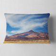 thumbnail image 2 of Designart Bright Argentina Mountain Region - African Landscape Printed Throw Pillow - 12x20, 2 of 5