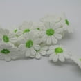 thumbnail image 2 of Abbracc 1 Yard Polyester Flower Embroidered Applique Lace Sewing Craft - Green, 2 of 9
