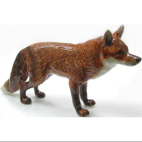 R030Red Fox Standing - miniature porcelain figurine - Walmart.com - Walmart.com