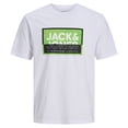 thumbnail image 2 of JACK&JONES Camisetas de hombre, pack de 5 - JCOLOGAN SUMMER PRINT, cuello redondo, algodón Rosa/Blanco/Negro XL (X-Large), 2 of 7