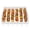 Silver, variant on PinkSheep Stainless Steel Shish Kabob Sticks Metal Barbecue Kebab Skewer Sticks Meat Chicken Skewers Set for Grilling Roasting