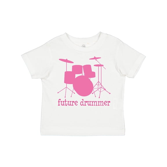 Inktastic Future Drummer Girls Girls Toddler T-Shirt