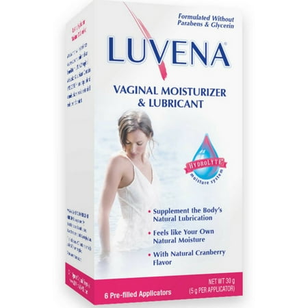Luvena Prebiotic Vaginal Moisturizer & Lubricant, 5g, 6
